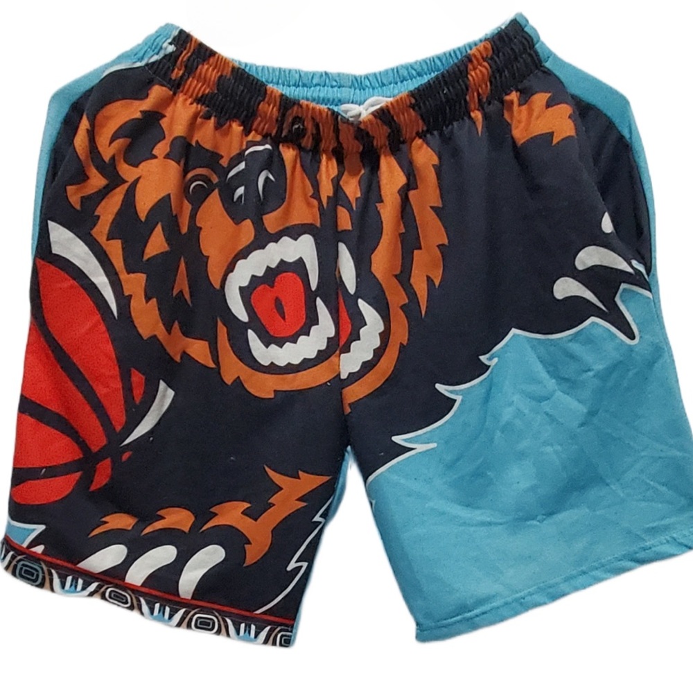 Grizzly Bear Men’s Mid Thigh Size Medium Swim Trunks!